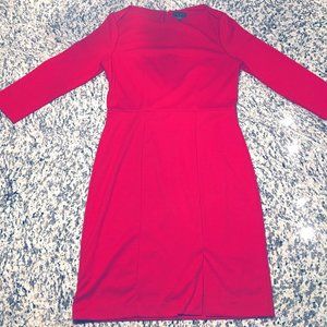The Limited Red Dress With Slit